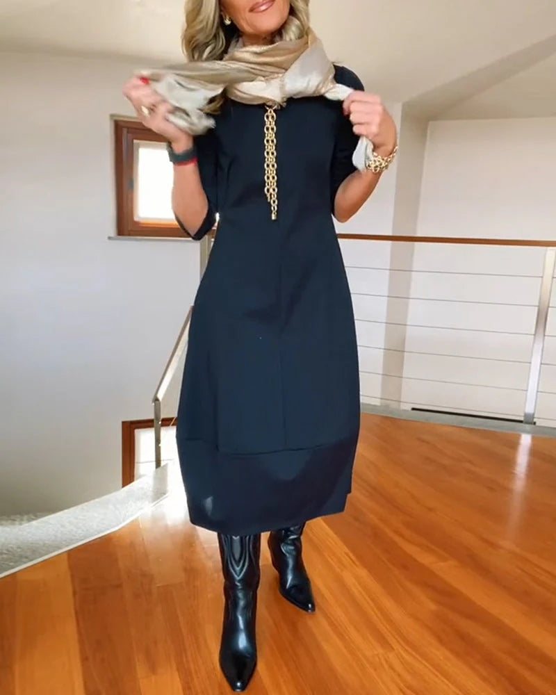 Alya™ - Robe Longue Vintage Élégante et Confortable
