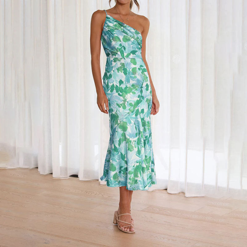 Eva™ - Robe à Une Bretelle