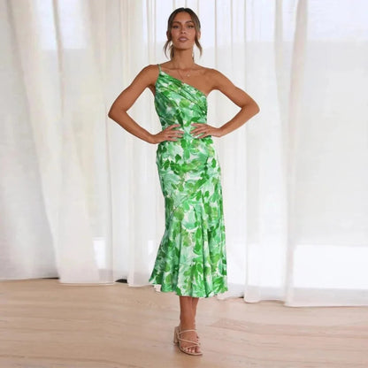 Eva™ - Robe à Une Bretelle