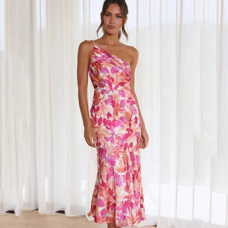 Eva™ - Robe à Une Bretelle